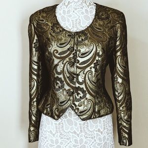 Rare vintage kay unger evening party wear blazer